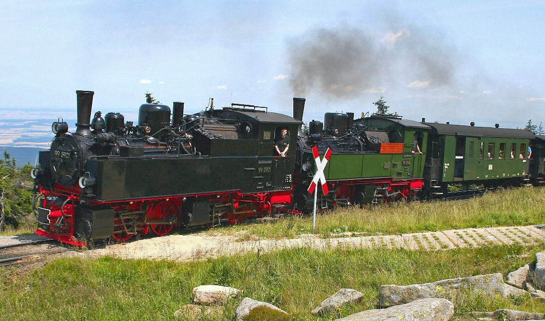 Nostalgiezugreisen|HSB Mallet-2x -